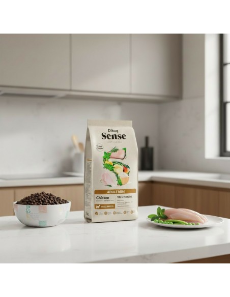 Dibaq Sense Low Grain Pollo Adulto Mini |Alimento Seco | Dibaq