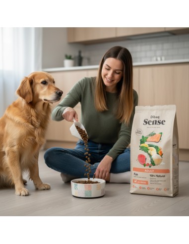 Dibaq Sense Low Grain Peixe (Adulto) |Alimento Seco| Dibaq