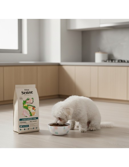 Dibaq Sense Low Grain Frango Light or Senior Mini |Alimento Seco