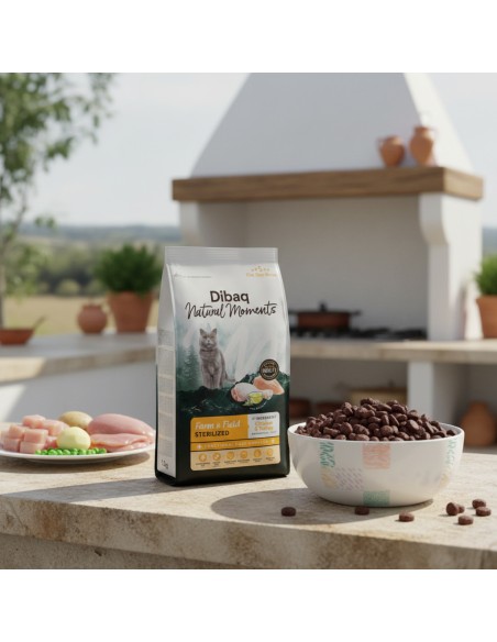 Dibaq Natural Moments 5 Star Sterilized Chicken and Turkey |Dry food| Dibaq