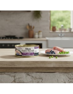 Dibaq Natural Moments 5 Star Esterilizado Pavo con Arándanos |Alimento Húmedo para gatos | Dibaq 2