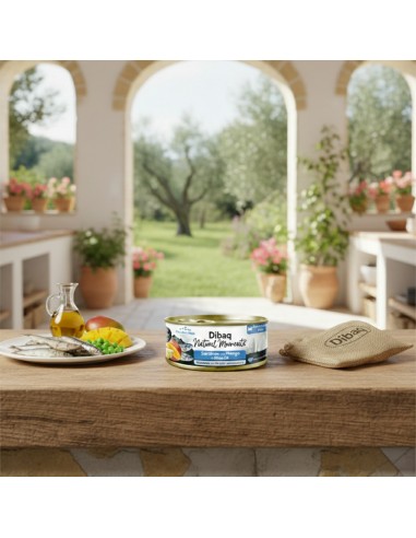 Dibaq Natural Moments 5 Star Esterilizados de Sardinas con Mango |Alimento Húmedo | Dibaq