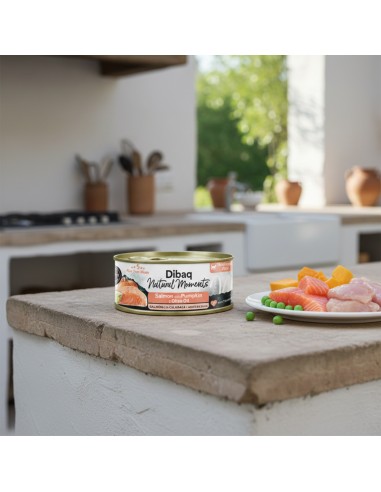 Dibaq Natural Moments 5 Star Sterilized Salmon with Pumpkin |Wet food| Dibaq