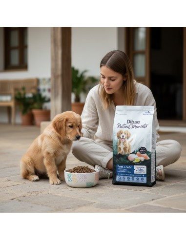 Dibaq Natural Moments 5 Star Turkey and Chicken Large Breed Puppy |Dry food| Dibaq