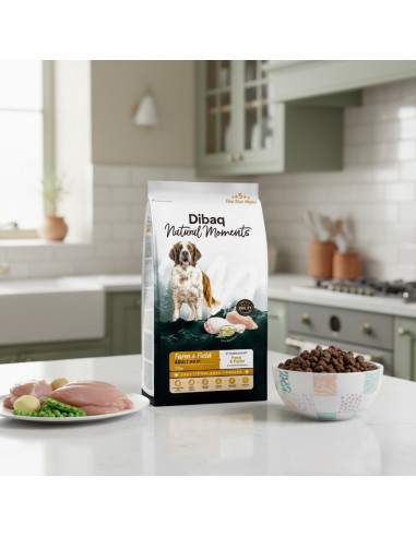 Dibaq Natural Moments 5 Star Turkey and Chicken Adult Large Breeds |Dry food| Dibaq