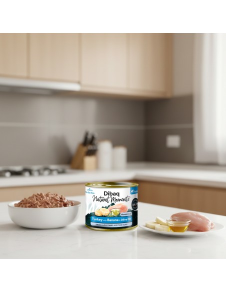 Dibaq natural Moments Puppy turkey and banana |Wet food| Dibaq