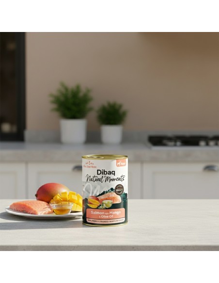 Dibaq Natural Moments Adult Salmon with Mango |Wet food| Dibaq