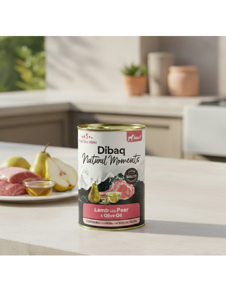 Dibaq Natural Moments Adult Lamb with Pear |Wet food| Dibaq