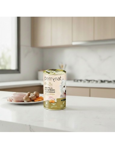 Perrynat Grain Free Chicken with Mushrooms and Carrots |Wet food| Dibaq