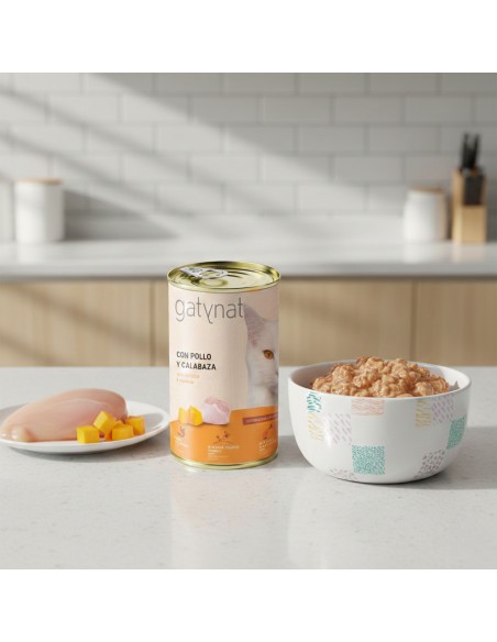 Gatynat Chicken and Pumpkin |Wet food| Dibaq