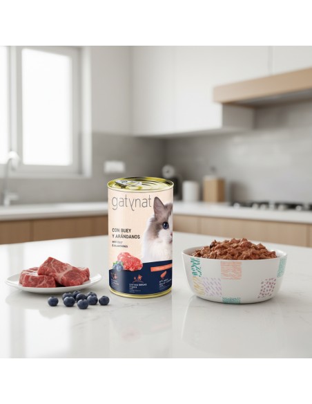 Gatynat Beef and blueberries |Wet food| Dibaq