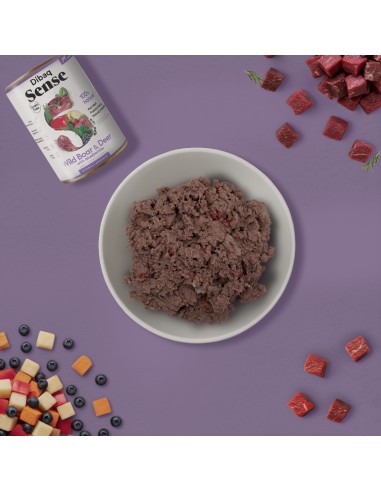 Dibaq Sense Wild (Deer and Wild Boar) |Wet food for dogs| Dibaq