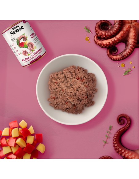 Dibaq Sense Grain Free Octopus |Wet food for dogs| Dibaq