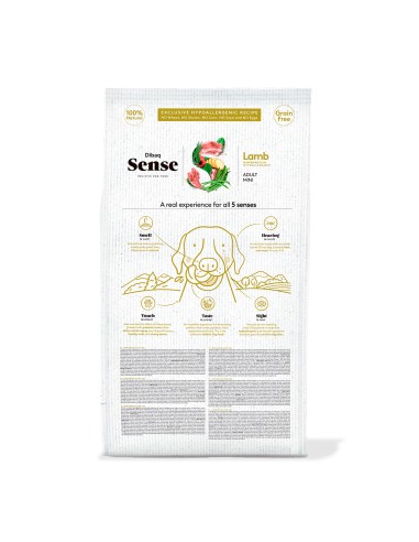 Dibaq Sense Grain Free Cordero Mini |Alimento Seco para perros | Dibaq