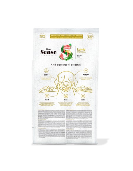 Dibaq Sense Grain Free Cordero Mini |Alimento Seco para perros | Dibaq