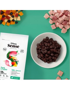 Dibaq Sense Grain Free Duck and Turkey Light or Senior |Dry food for dogs| Dibaq 2