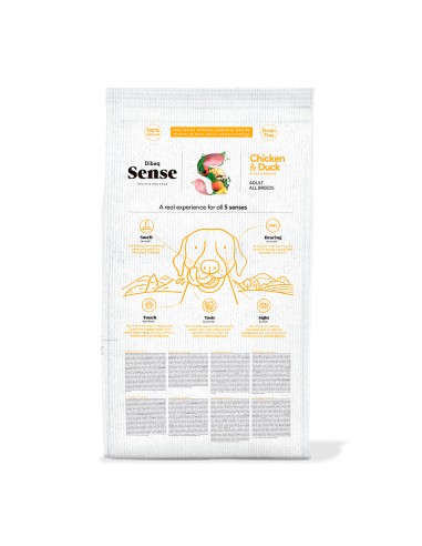Dibaq Sense Grain Free Frango e Pato |Alimento Seco para cães| Dibaq