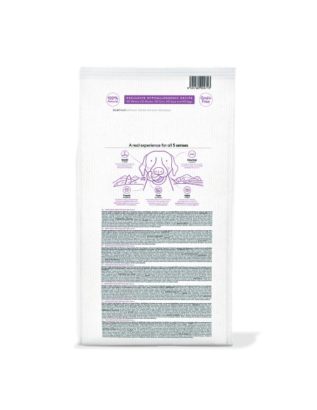Dibaq Sense Grain Free Salmão Mini |Alimento Seco para cães| Dibaq