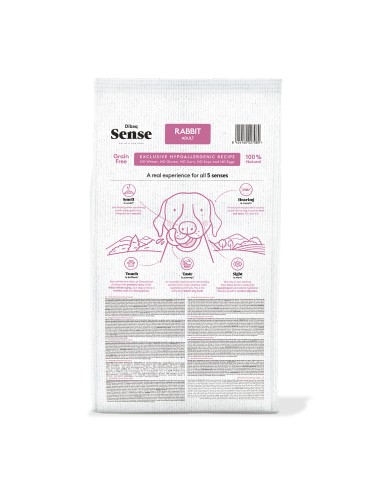 Dibaq Sense Grain Free Sensitive Conejo |Alimento Seco para perros | Dibaq