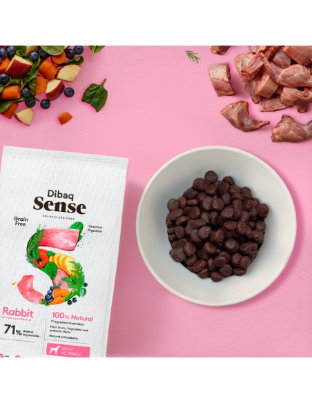 Dibaq Sense Grain Free Rabbit |Dry food for dogs| Dibaq