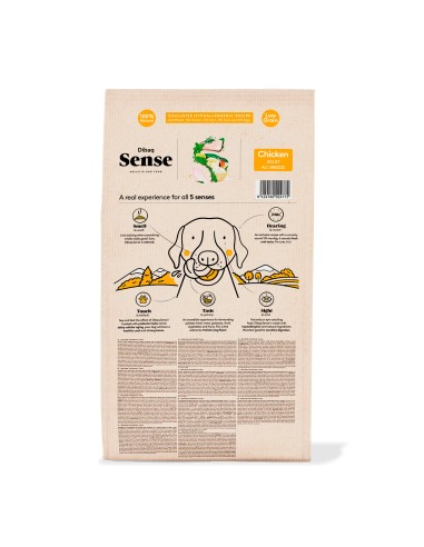 Dibaq Sense Low Grain Pollo Adulto |Alimento Seco para perros | Dibaq