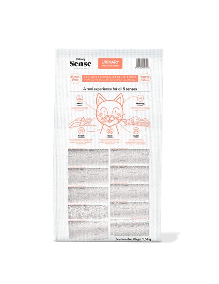 Dibaq Sense Grain Free Cat Urinary |Alimento Seco para gatos| Dibaq
