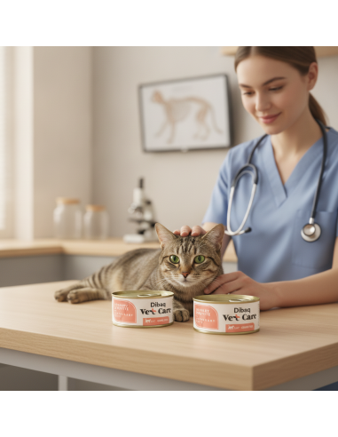 Dibaq Vet Care Urinário - Struvite Frango |Rações húmidas veterinárias para gatos| Dibaq