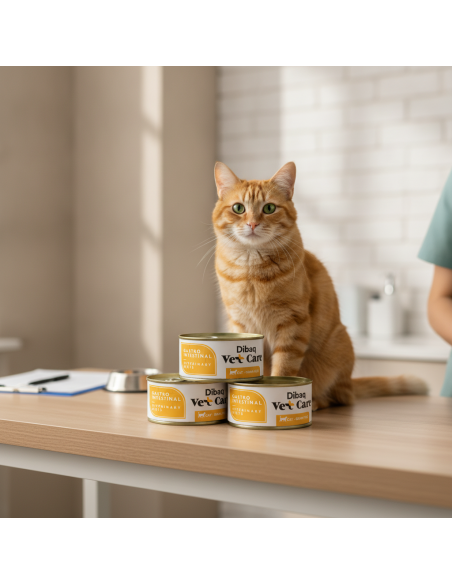 Dibaq Vet Care Gastrointestinal Pollo |Dietas veterinarias húmedas para gatos | Dibaq