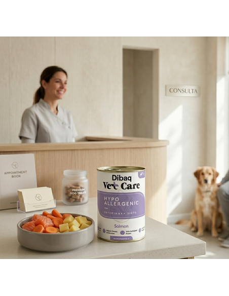 Dibaq Vet Care Hypoallergenic Salmón |Dietas veterinarias húmedas para perro | Dibaq