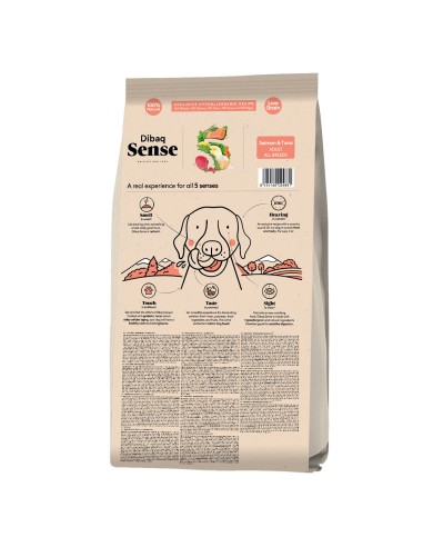 Dibaq Sense Low Grain Adult Salmon and Tuna |Dry food for dogs| Dibaq
