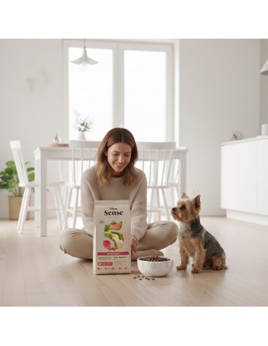 Dibaq Sense Low Grain para Adultos Mini Salmão e Atum |Alimento Seco para cães| Dibaq