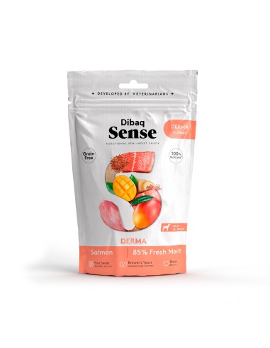 Dibaq Sense Snack Piel Atópica Salmón |Snacks para perros | Dibaq