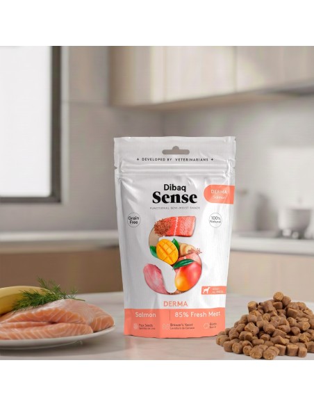 Dibaq Sense Snack Piel Atópica Salmón |Snacks para perros | Dibaq