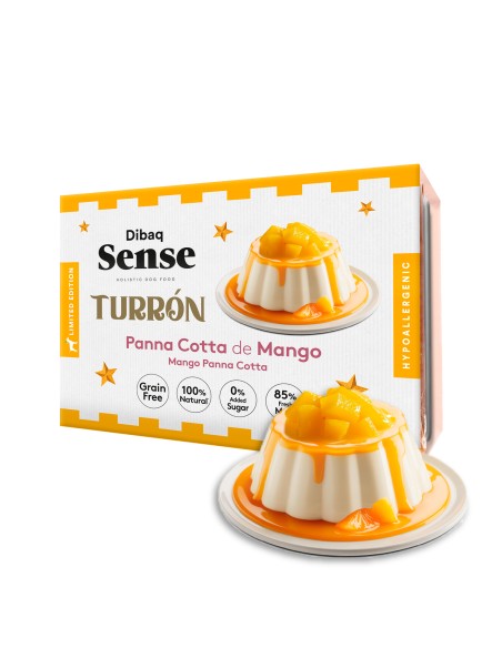 Dibaq Sense Turrón Panna Cotta de Mango |Perros | Dibaq