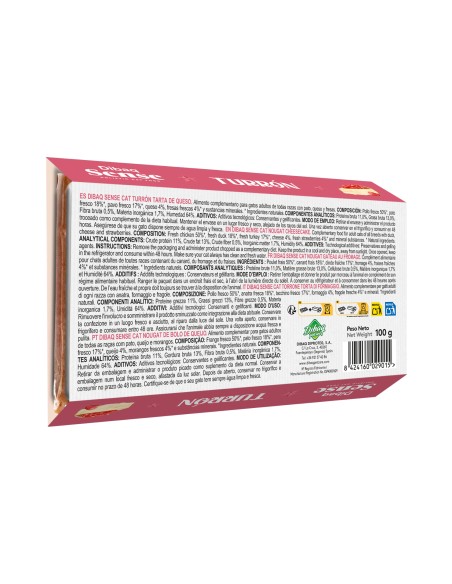 Dibaq Sense Cheesecake Nougat for Cats |Cats| Dibaq