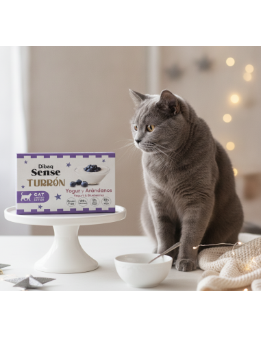 Dibaq sense Turrón para gatos de Yogur y Arándanos |Gatos | Dibaq