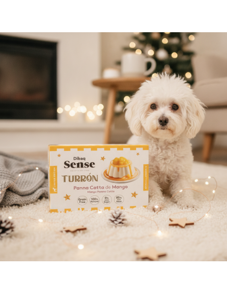 Dibaq Sense Turrón Panna Cotta de Mango |Perros | Dibaq