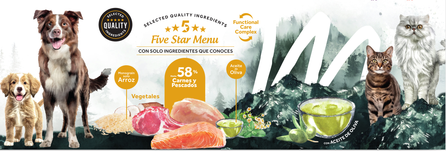 Dibaq Natural Moments, pienso 5 estrellas, comida natural para perros, comida natural para gatos