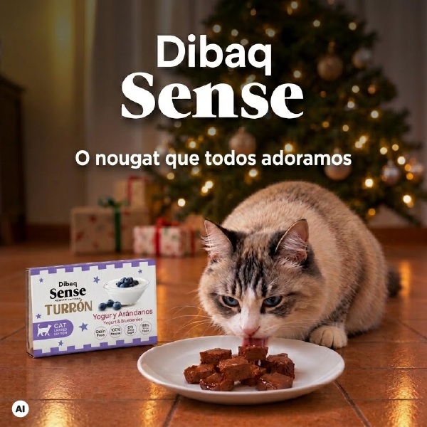 Sobremesas e nougat para c&atilde;es e gatos.