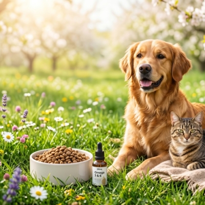 Primavera y mascotas: Cómo combatir las alergias y cuidar su pelaje