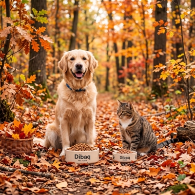 Otoño: cómo ajustar la alimentación de tu perro o gato en el cambio de estación